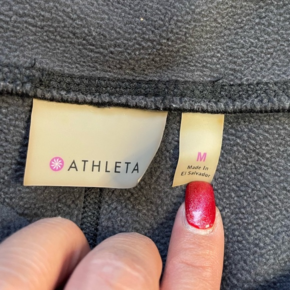 Athleta Fleece Lined Leggings Size Medium - Picture 6 of 10